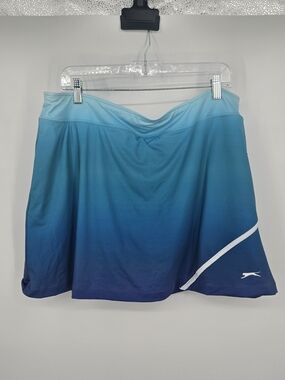 Slazenger Blue Ombre Golf Skort XL NWT (6704)